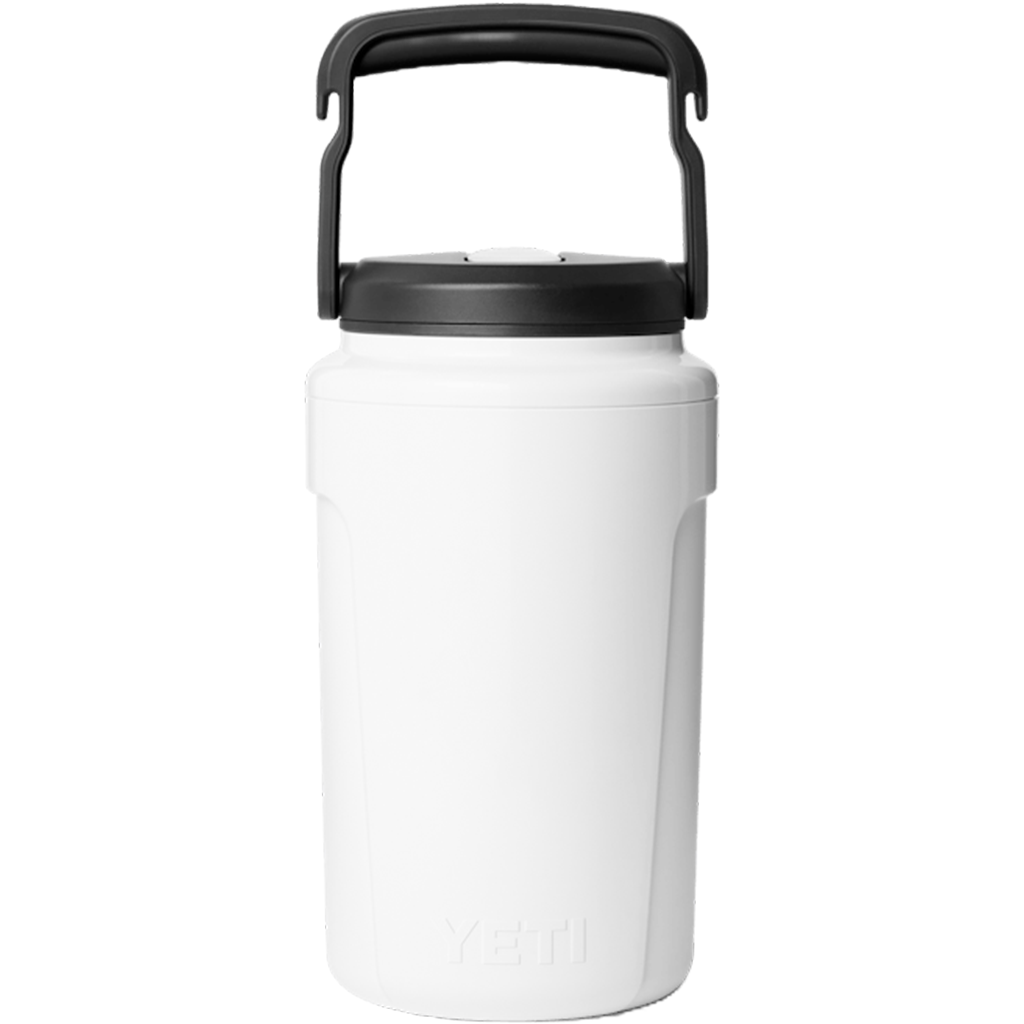 YETI White Silo Half Gallon Jug with Magslider Straw Cap