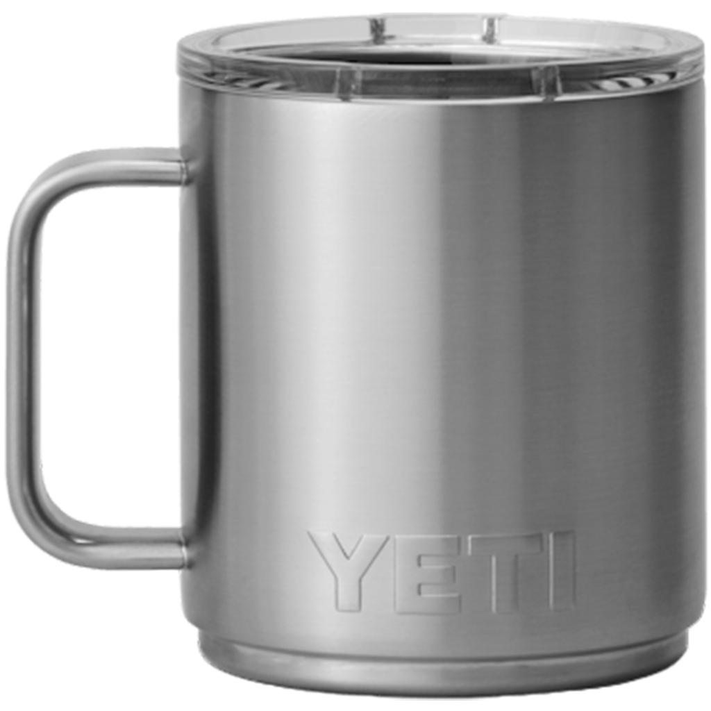 YETI Stainless Rambler 10 oz Stackable Mug with Durasip Ceramic Lining