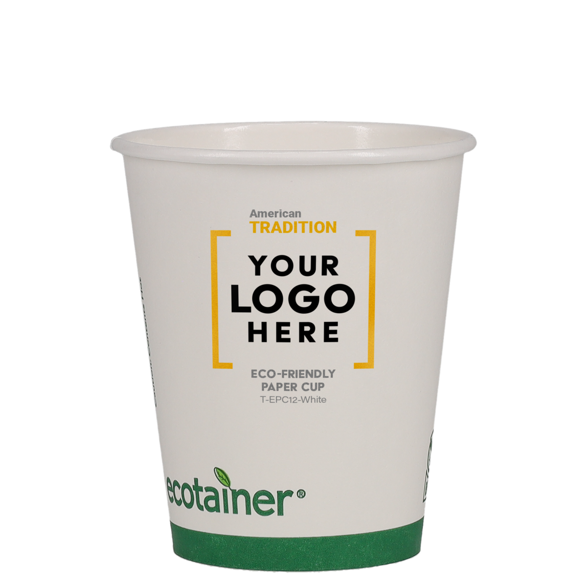 American Accents White Eco-Friendly Paper Cups