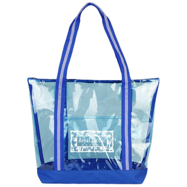SnugZ Blue Anaheim Clear Tote