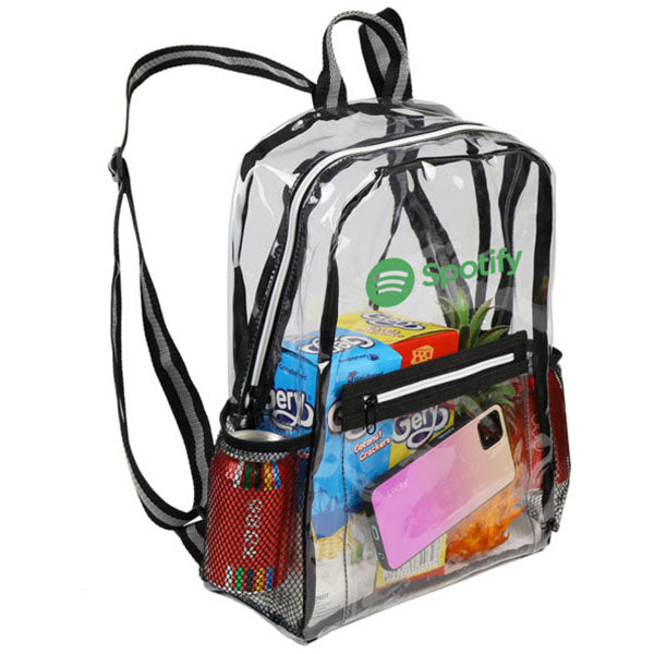 SnugZ Clear Columbus Clear Backpack