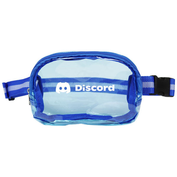 SnugZ Blue Oakland Clear Belt Bag