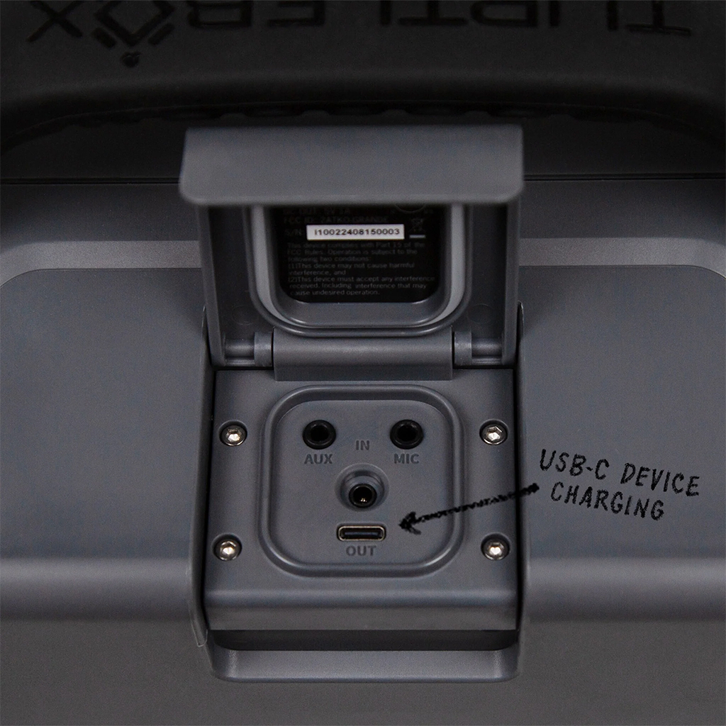 Turtlebox Gray Grande Speaker