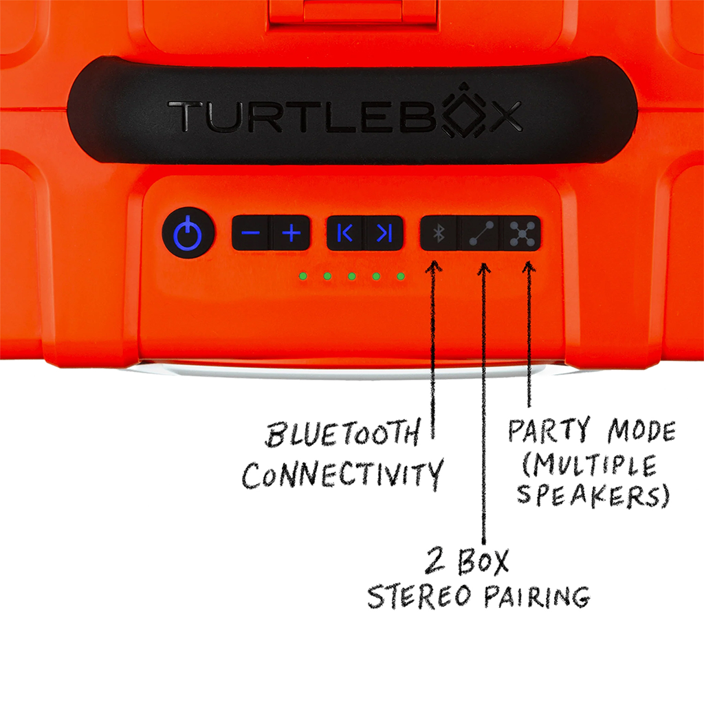 Turtlebox Orange Grande Speaker