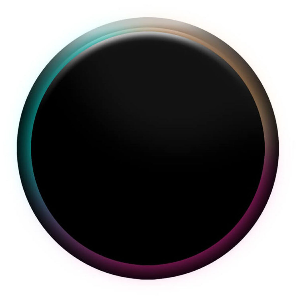 Tangelo Black MagPod Magnetic Wireless Bluetooth Speaker