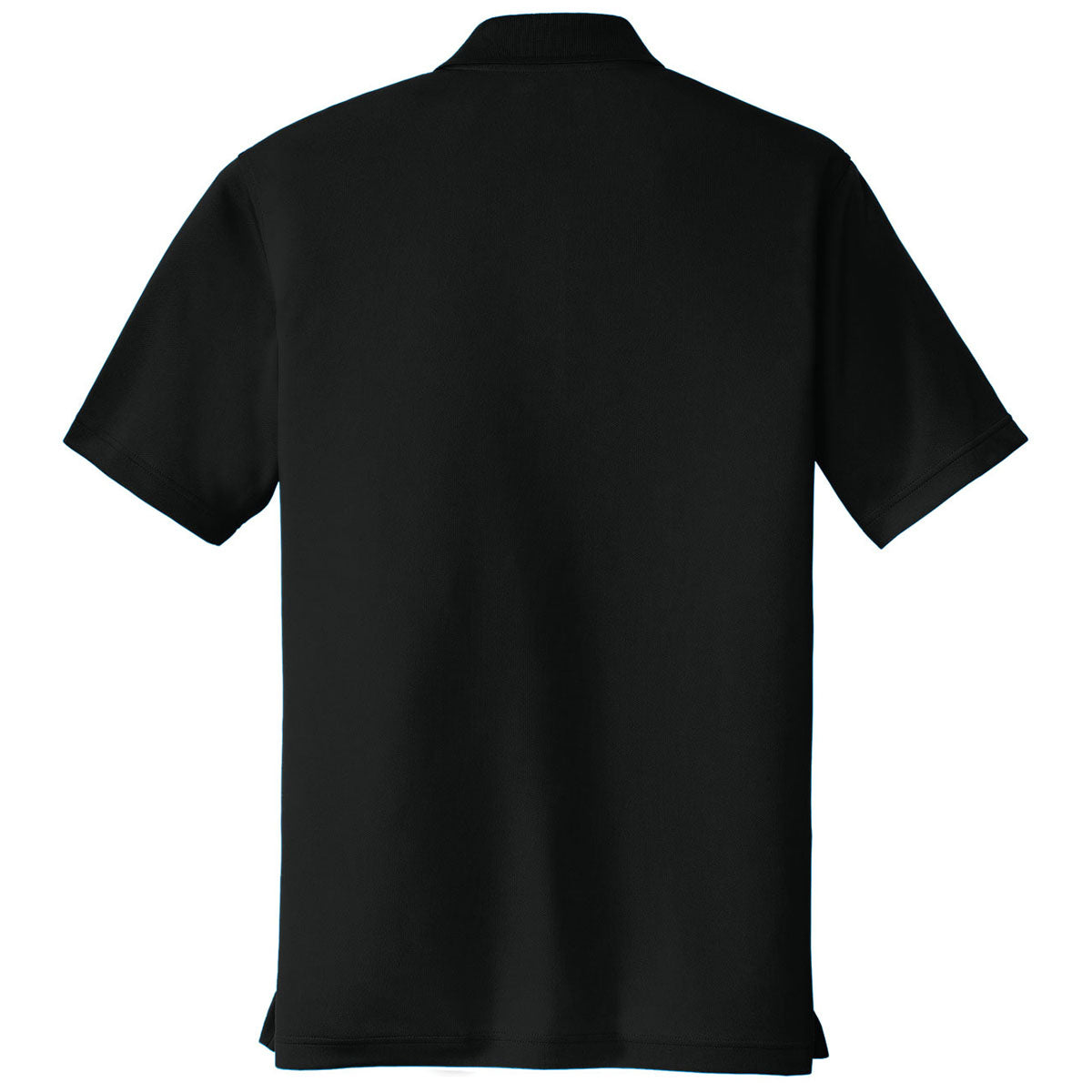 Port Authority Men's Deep Black Tall Dry Zone UV Micro-Mesh Polo