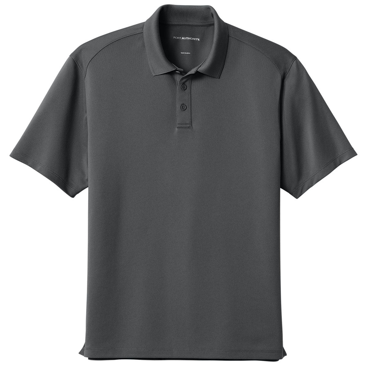 Port Authority Men's Storm Grey Tall Wearever Performance Pique Polo