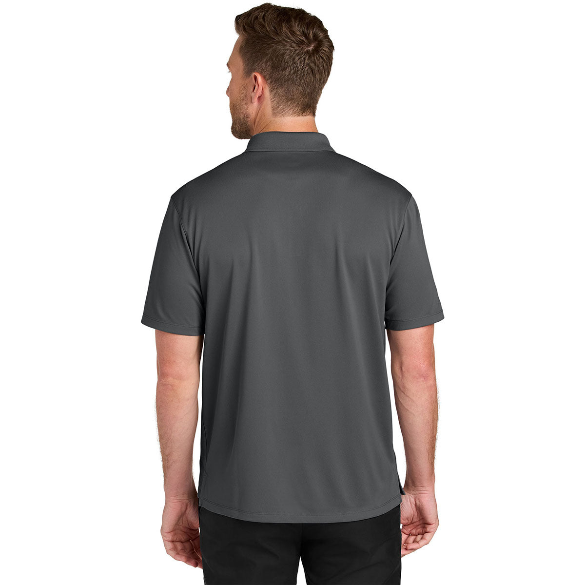 Port Authority Men's Storm Grey Tall Wearever Performance Pique Polo