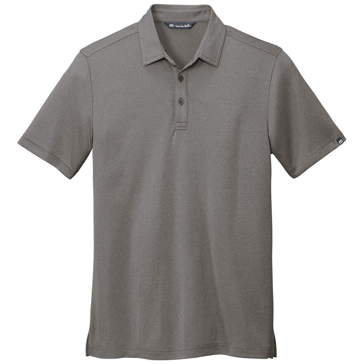 48-Hour TravisMathew Men's Quiet Shade Grey Heather Coto Performance Polo