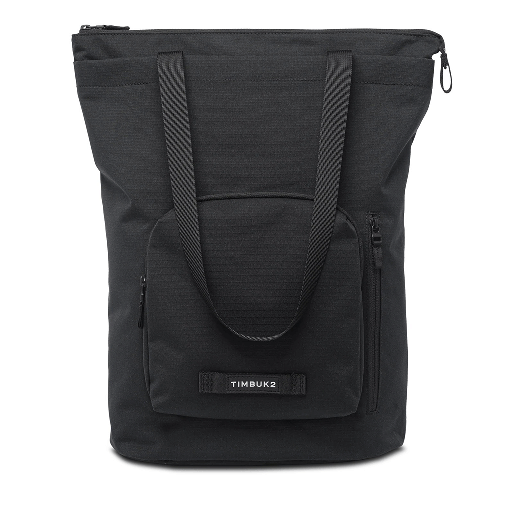 Timbuk2 Jet Black Flight Convertible Tote Backpack