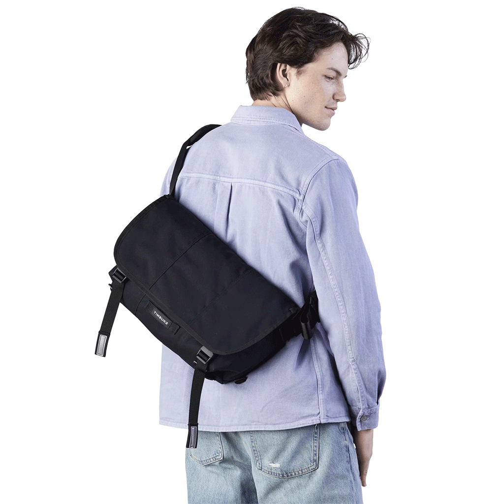 Timbuk2 Jet Black Flight Classic Messenger Bag - Small
