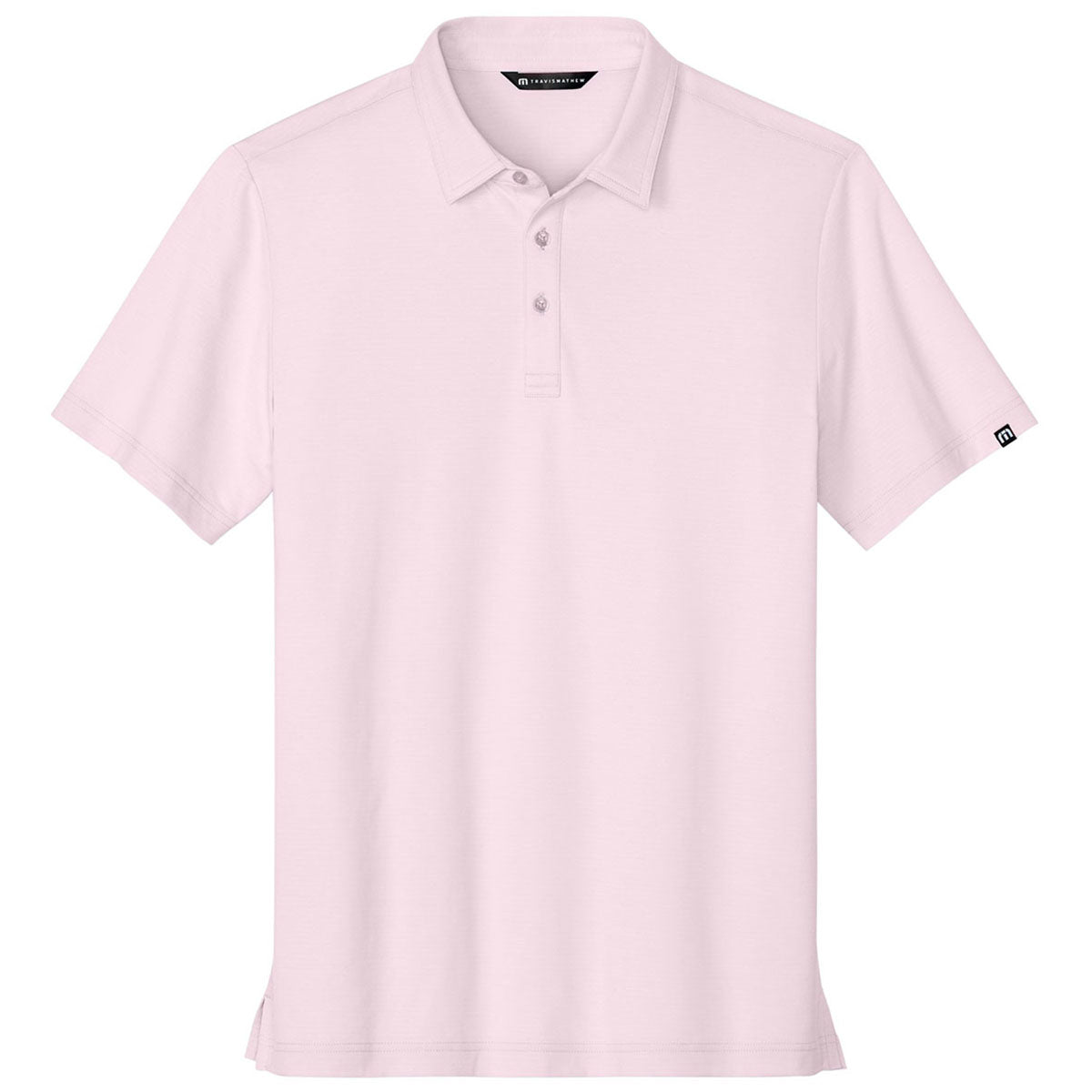 TravisMathew Men's Stone Pink Crestview Polo