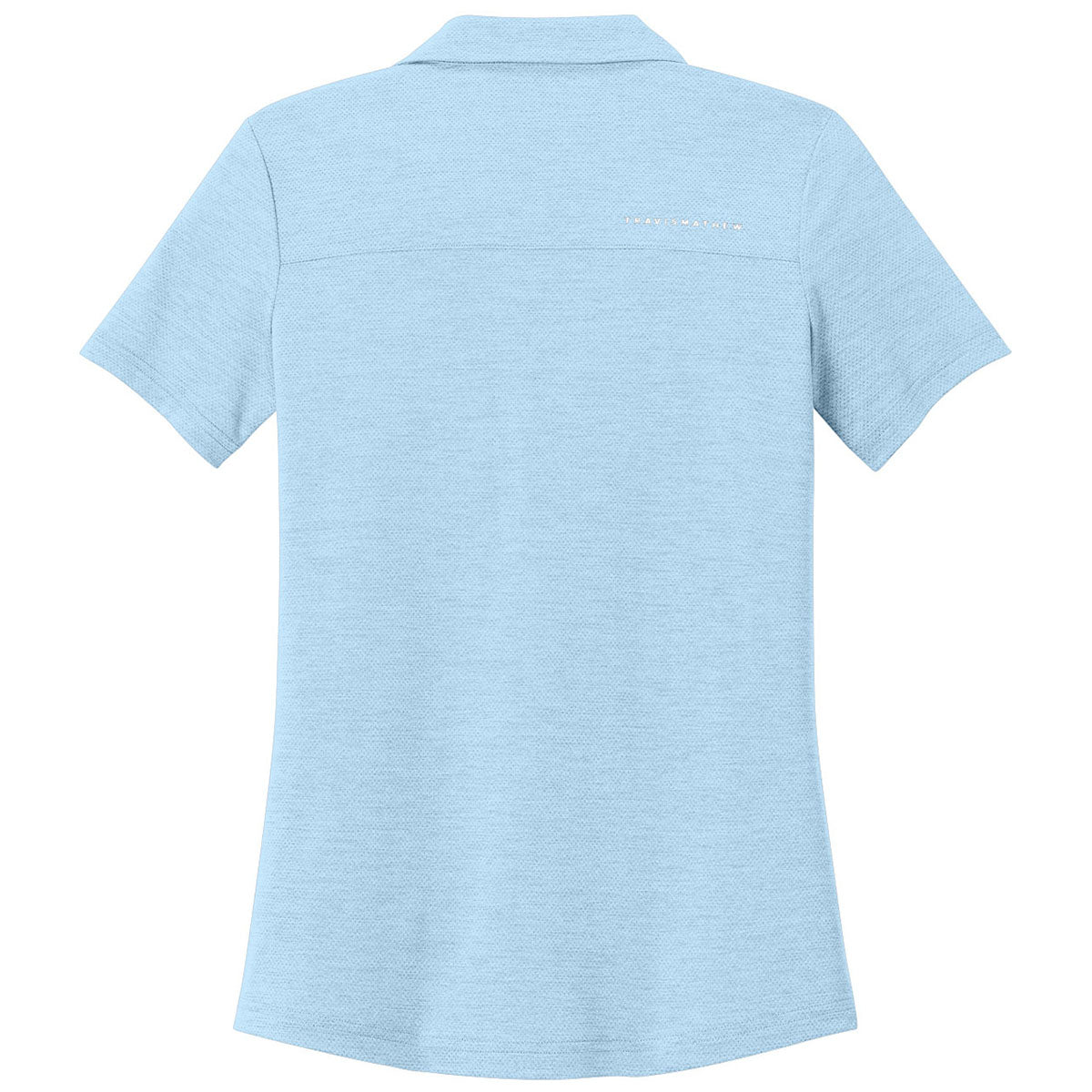 TravisMathew Women's Airy Blue Heather Onward Polo