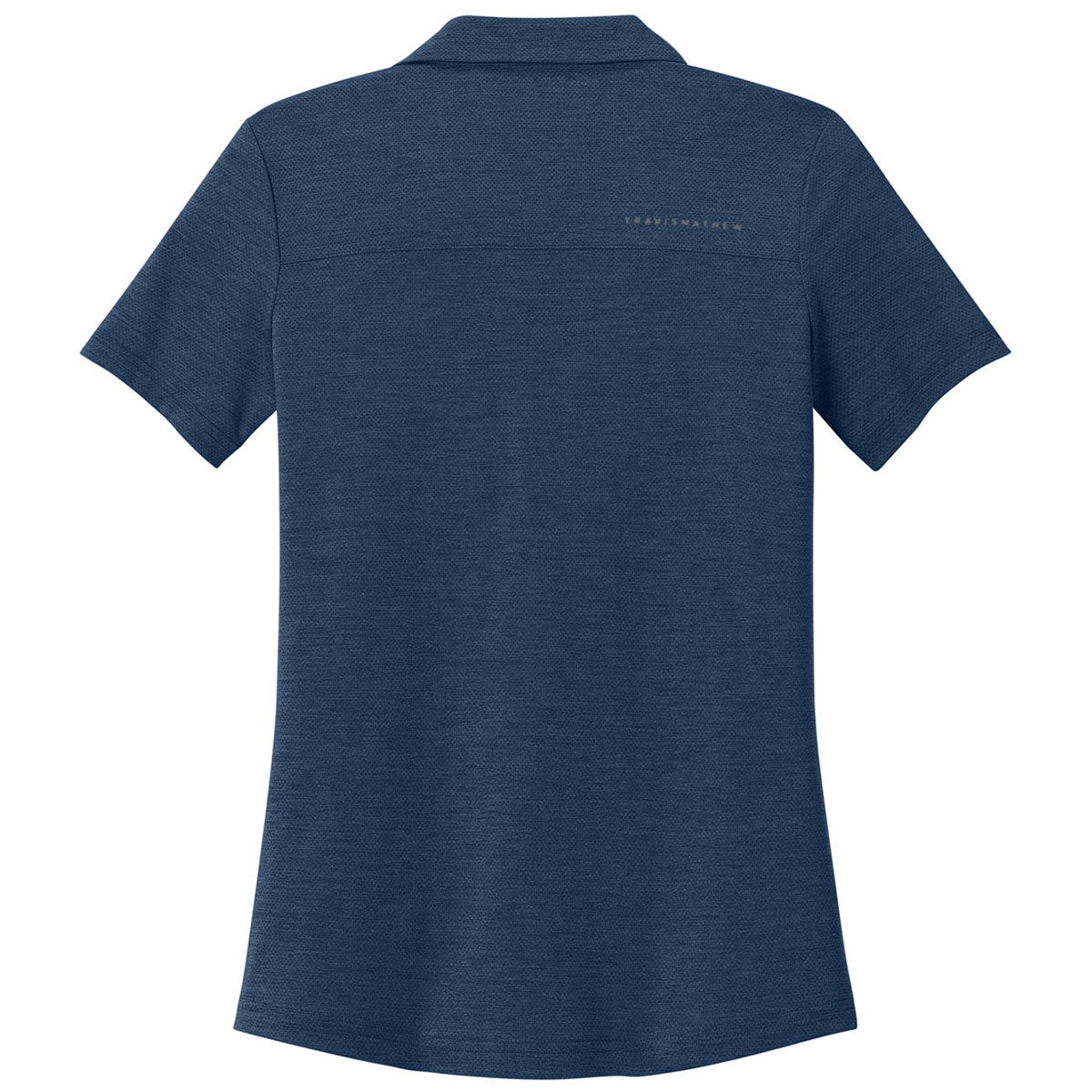 TravisMathew Women's Navy Heather Onward Polo