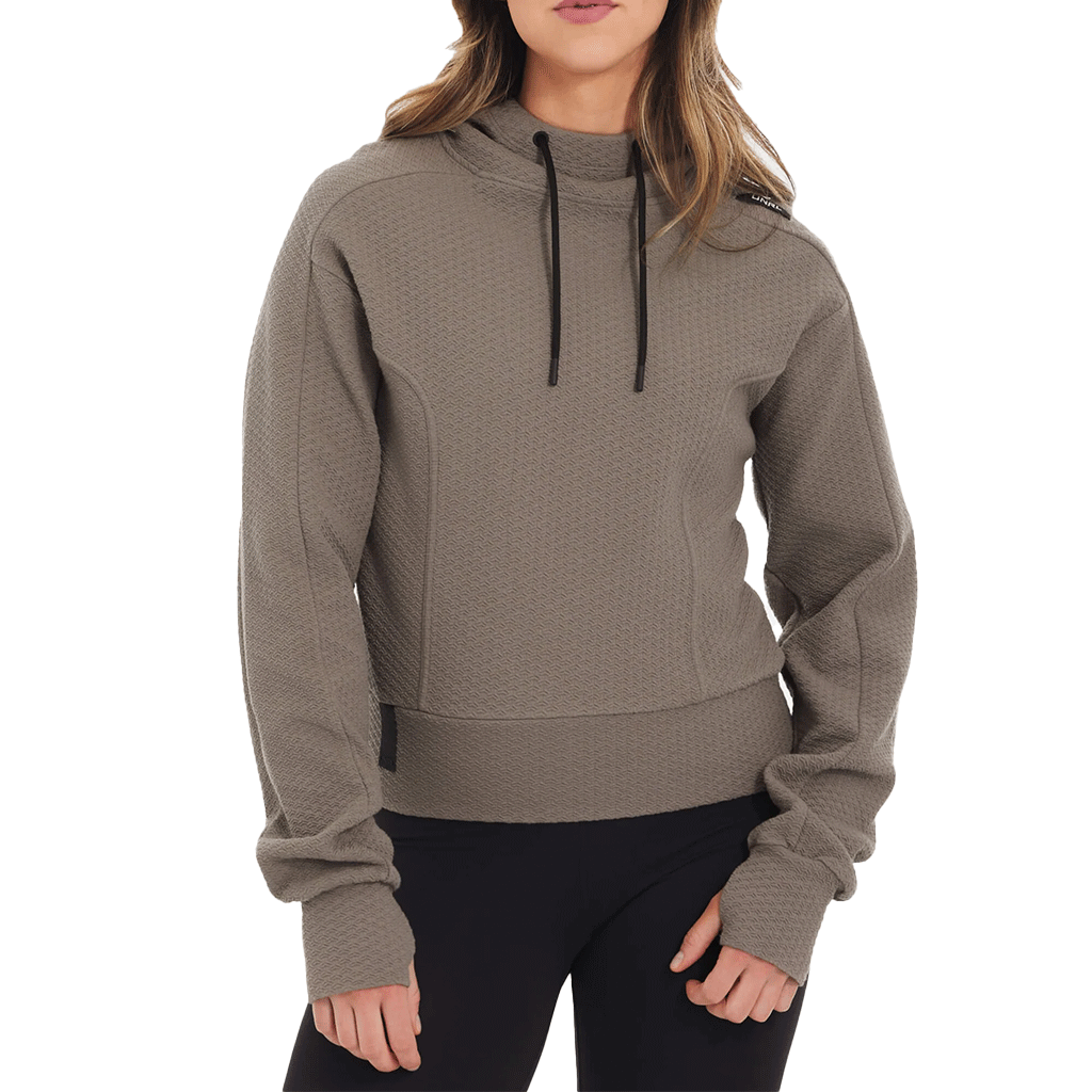 UNRL Women's Taupe Elevation Hoodie