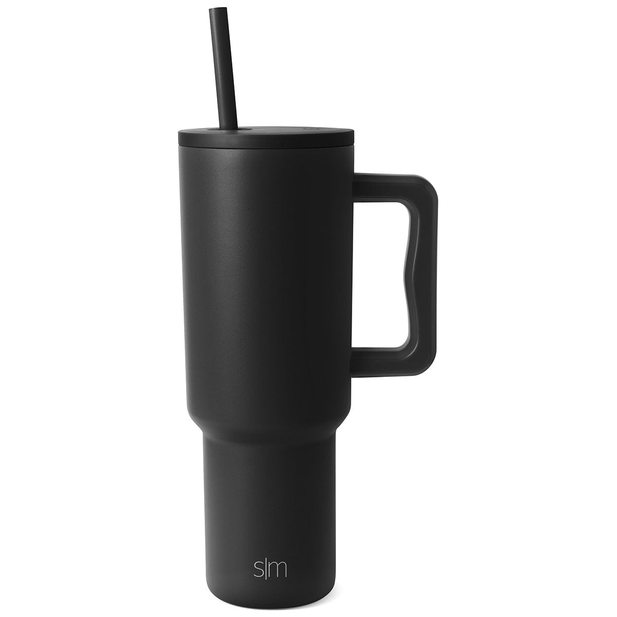 48-Hour Simple Modern Midnight Black Trek Tumbler - 40oz