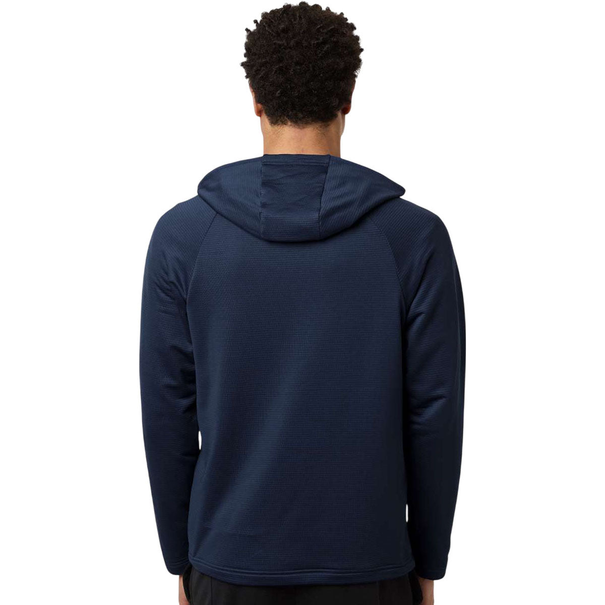 Team 365 Men's Sport Dark Navy Qualify Quarter-Zip Hooded Pullover