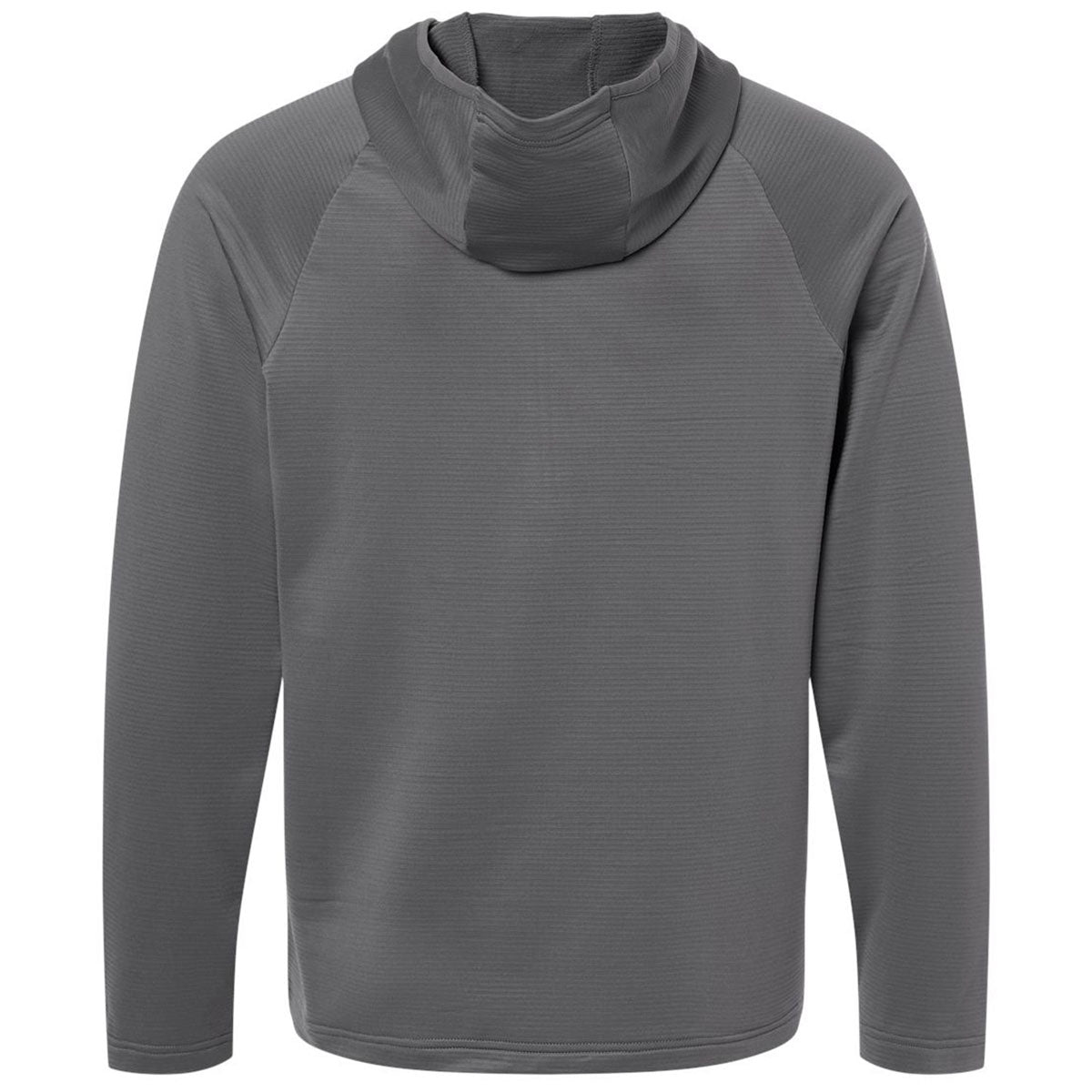 Team 365 Men's Sport Graphite Qualify Quarter-Zip Hooded Pullover