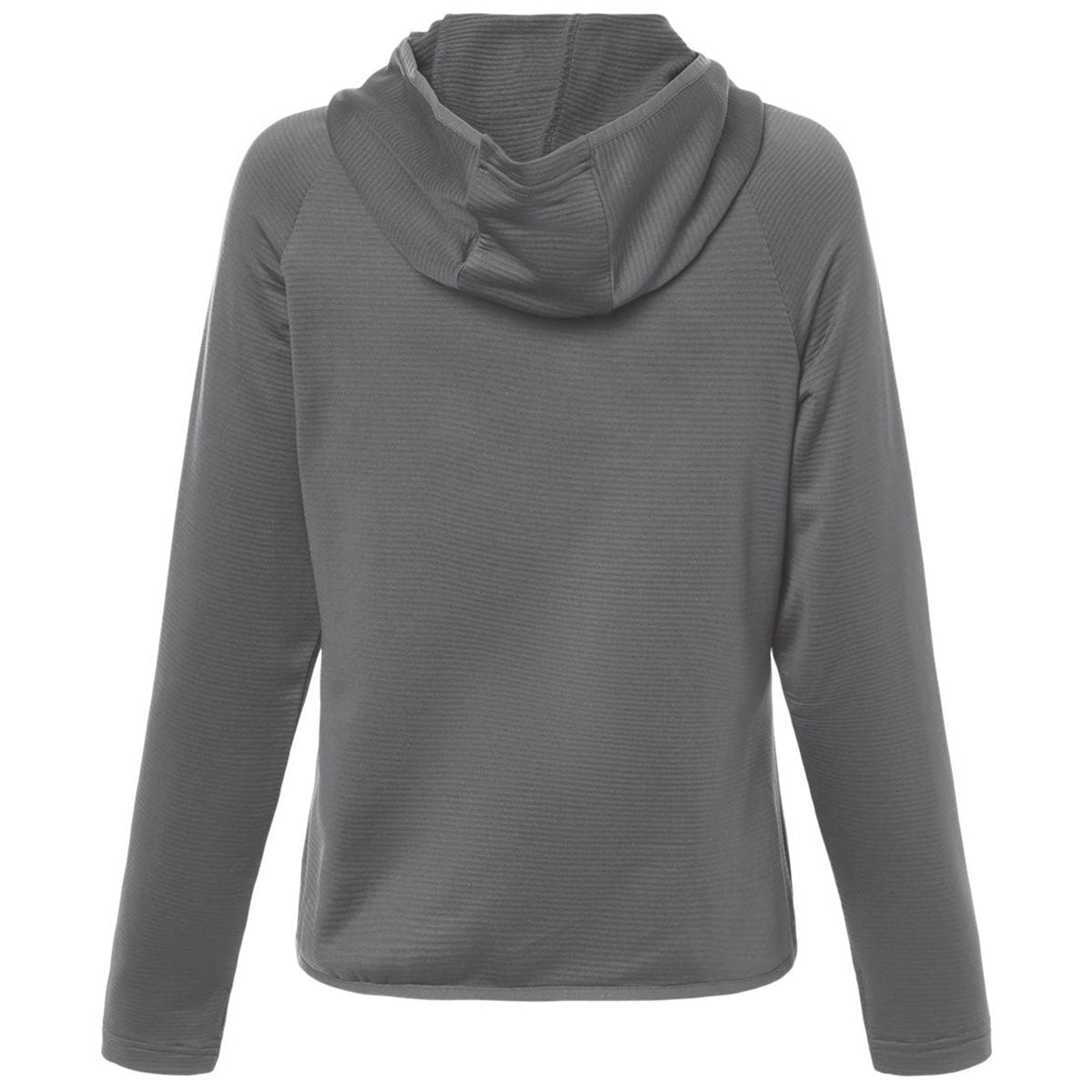 Team 365 Women's Sport Graphite Qualify Quarter-Zip Hooded Pullover