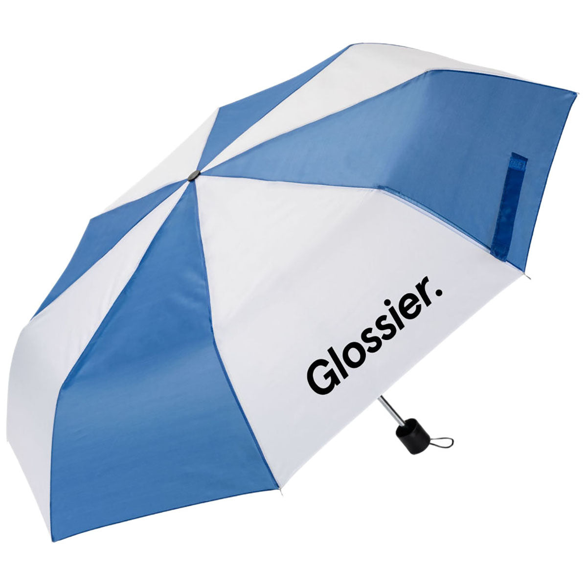 St. Regis Group Blue White Compact Umbrella