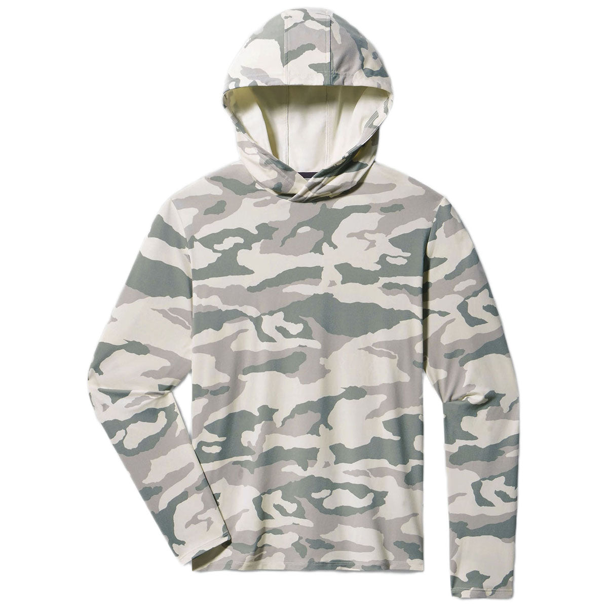 UNRL Men's Canopy Camo Ultra Hooded Long Sleeve
