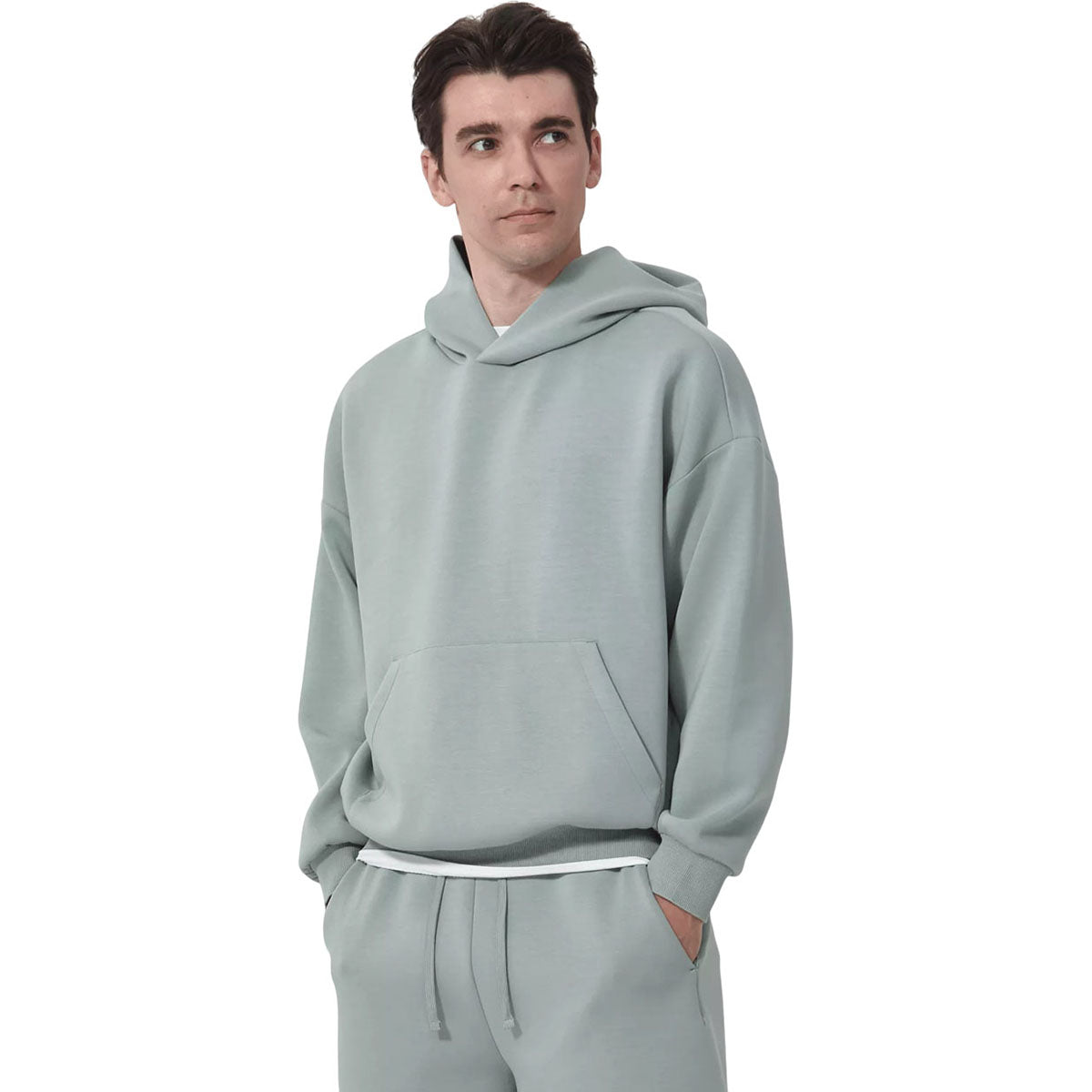 Levelwear Unisex Iceberg Green Luxe Signature Hoodie