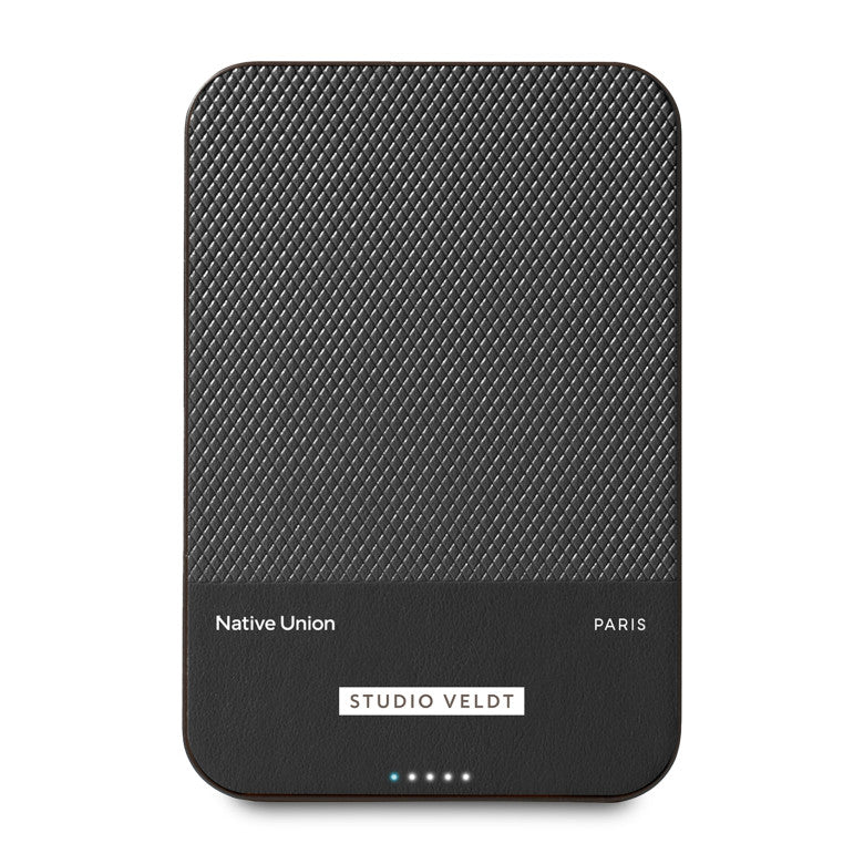 Native Union Black (RE)Classic Magnetic Power Bank 5000mAh