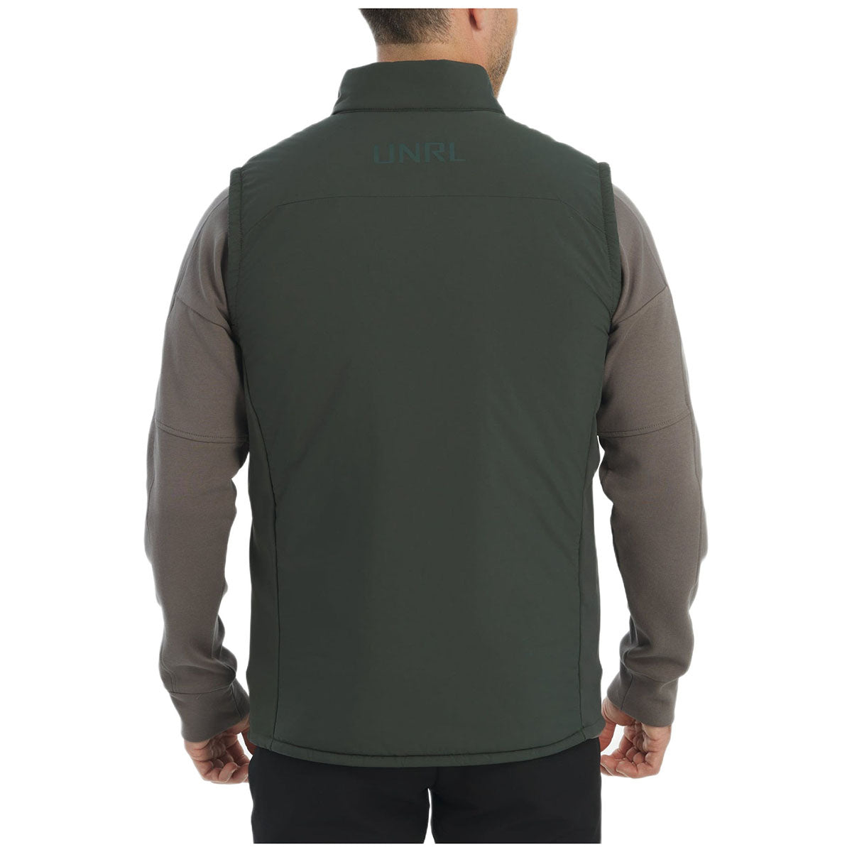 UNRL Men's Pine Vancouver Quilted Vest