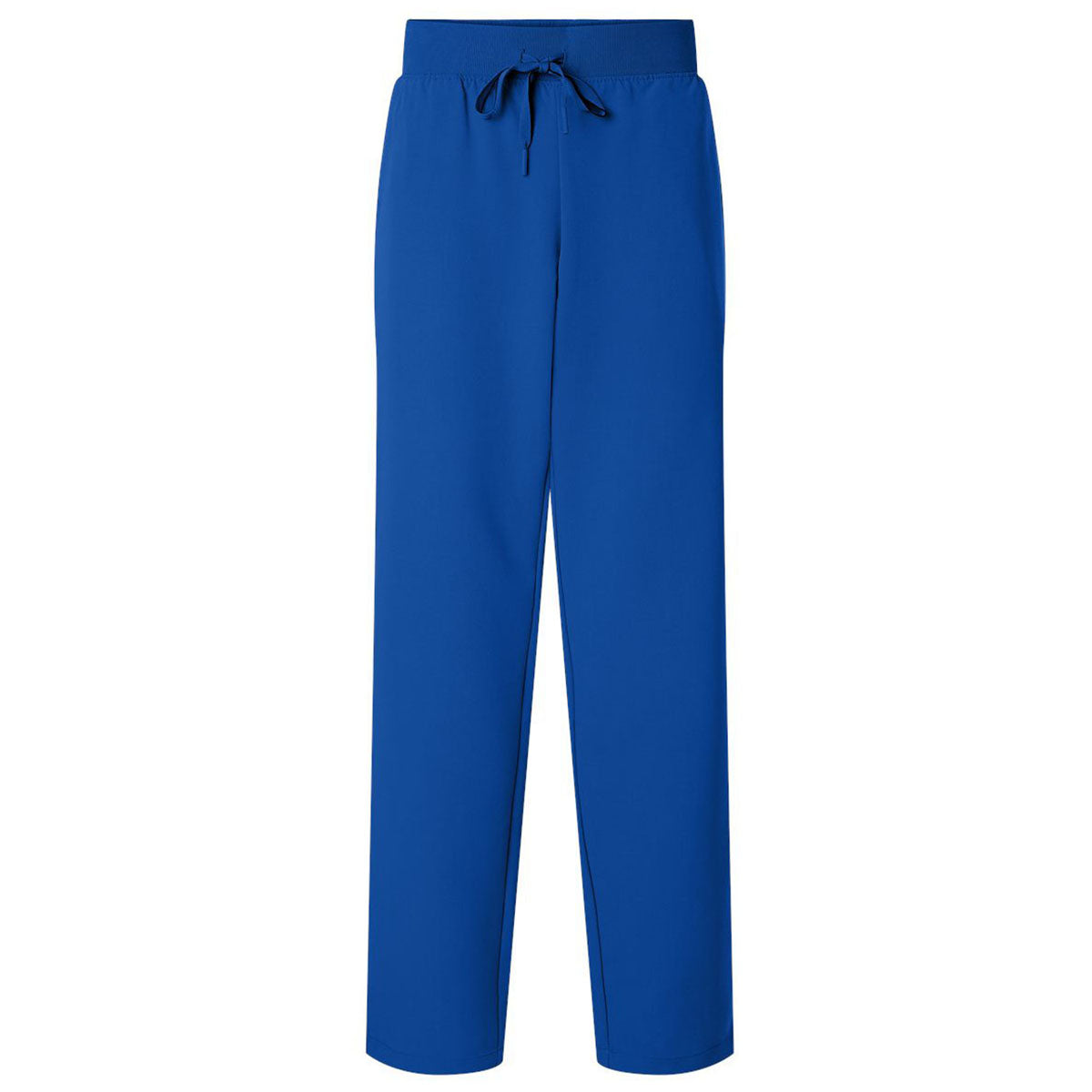 Jaanuu Women's Royal Blue Xenos Essential Knit-Waist Scrub Pants