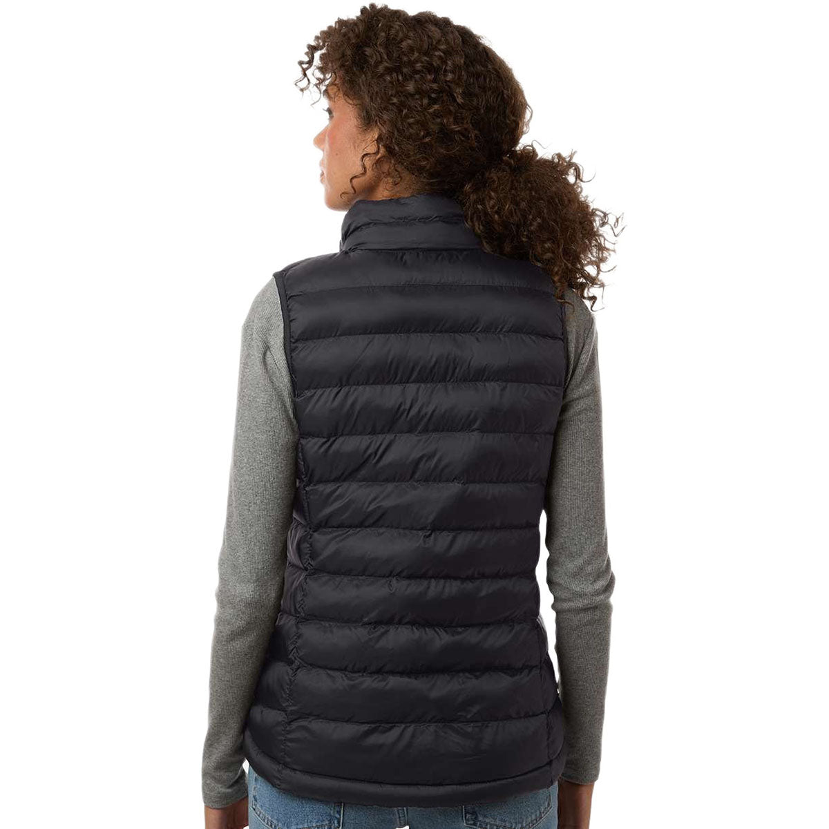 Weatherproof Women's Black Lightweight Poly-Filled Packable Vest