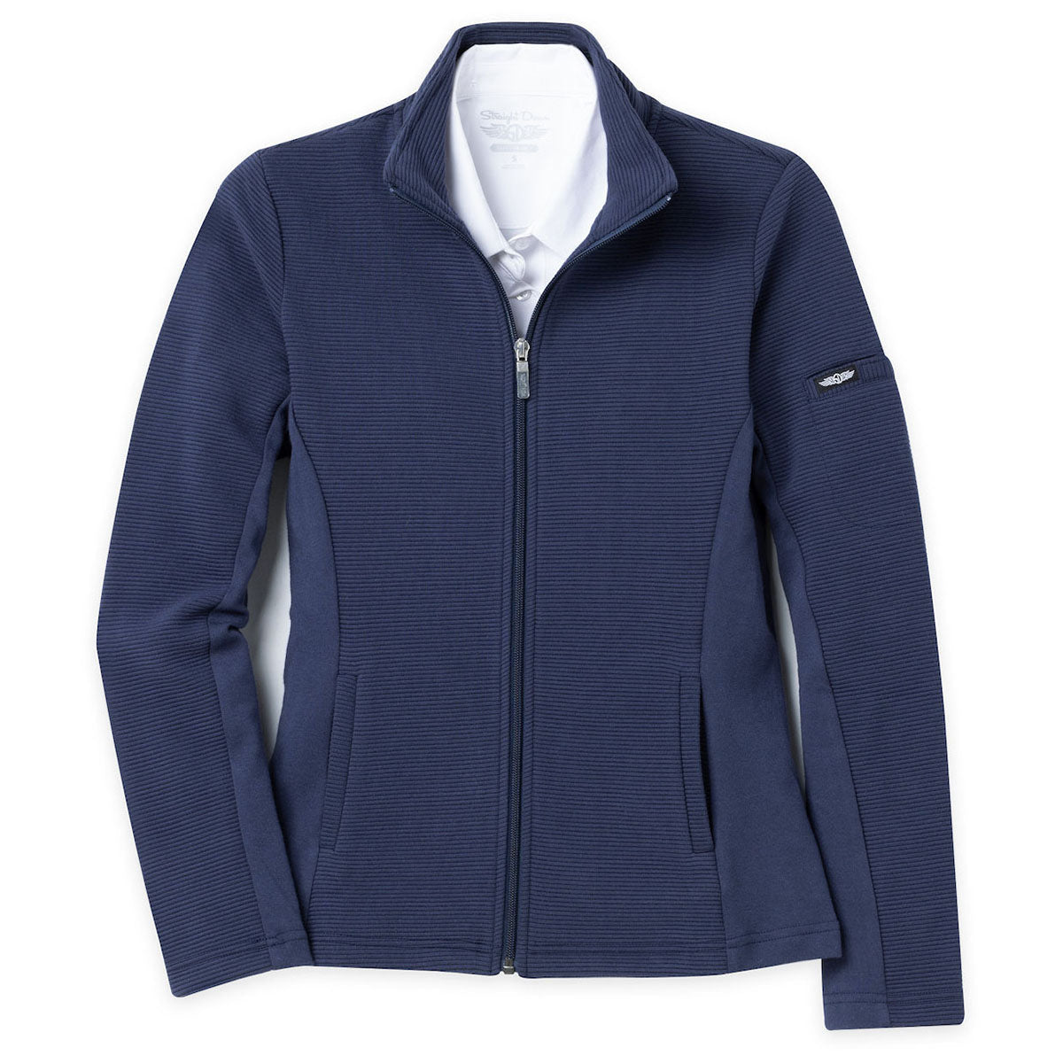Straight Down Women's Indigo Swing Jacket