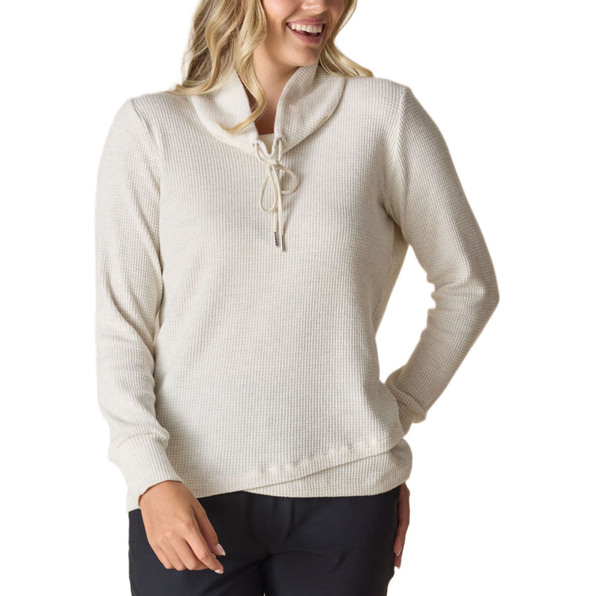 Straight Down Women's Oatmeal Misty Top