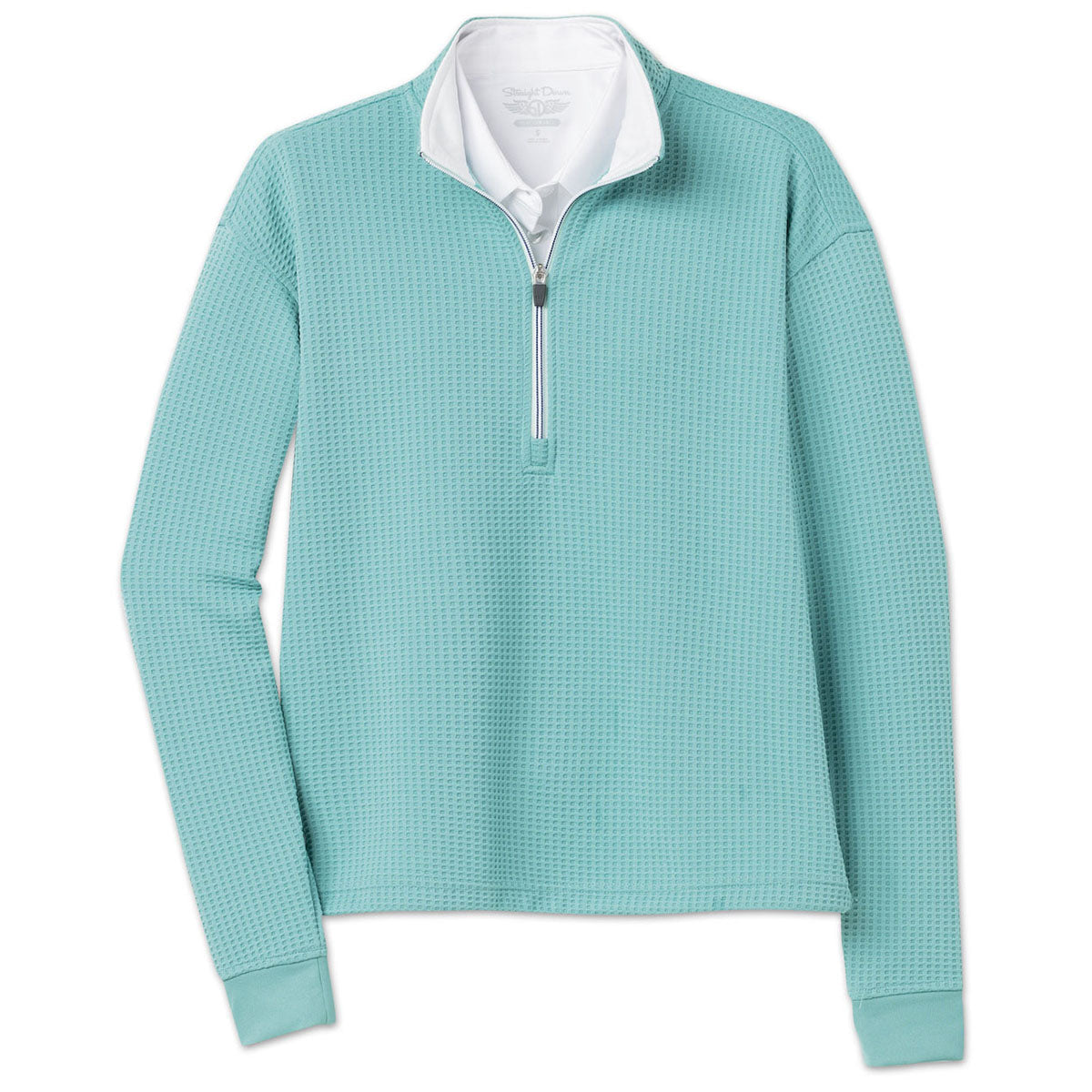 Straight Down Women's Sea Green Opal Half Zip