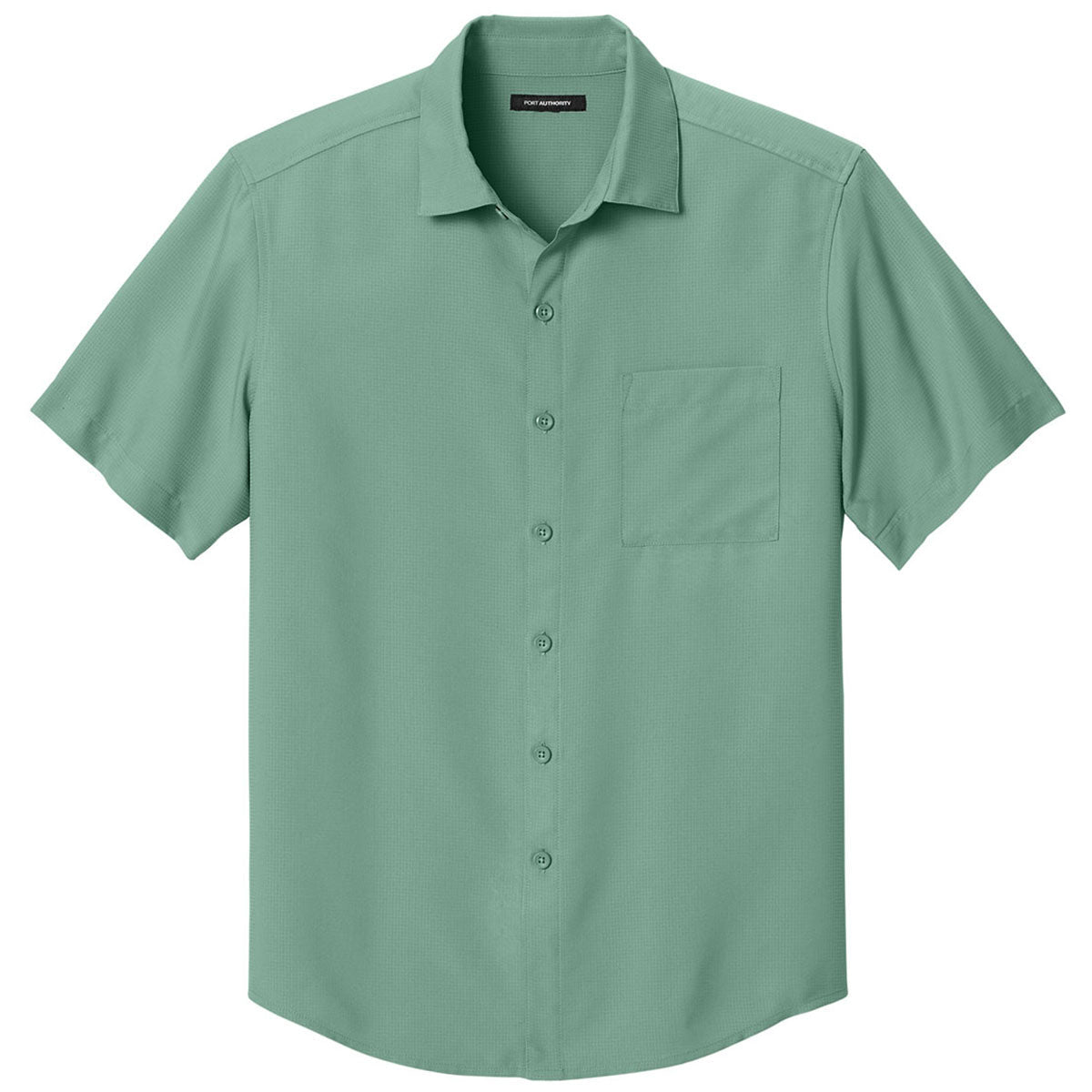 Port Authority Men's Sage Short Sleeve UV Dockside Shirt