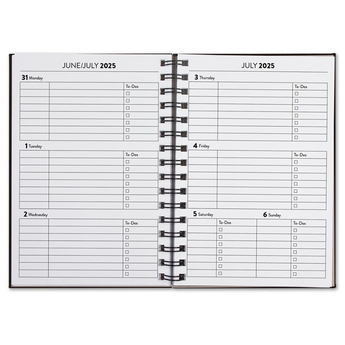 Castelli China Blue WireO Chia Medio White Academic Planner