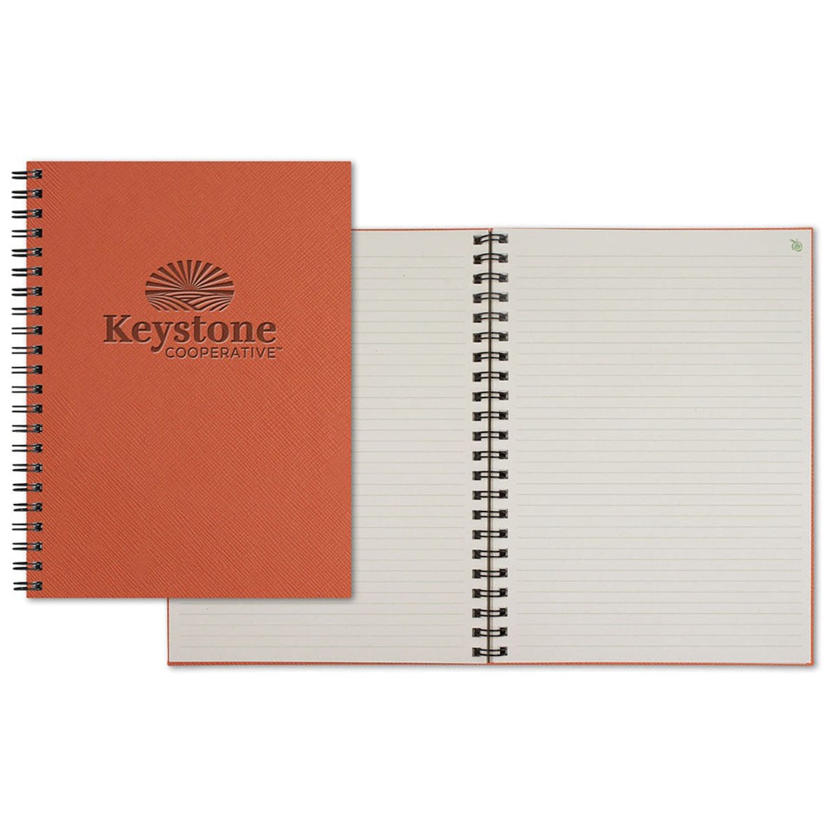 ApPeel WireO Orange Ortisei Grande XL Apple Lined Pg Journal