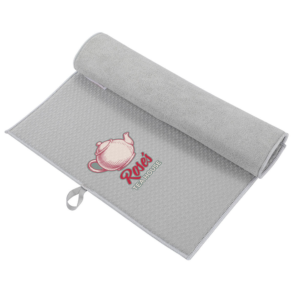 Ariel Premium Grey Saloon 20" x 15" Dish Drying Mat