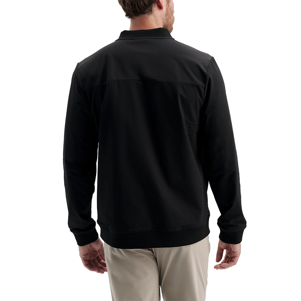 UNRL Men's Black Waypoint Bomber Jacket
