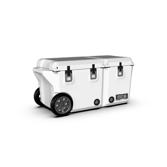 Wyld Gear White Freedom Series 65QT Divided Cooler