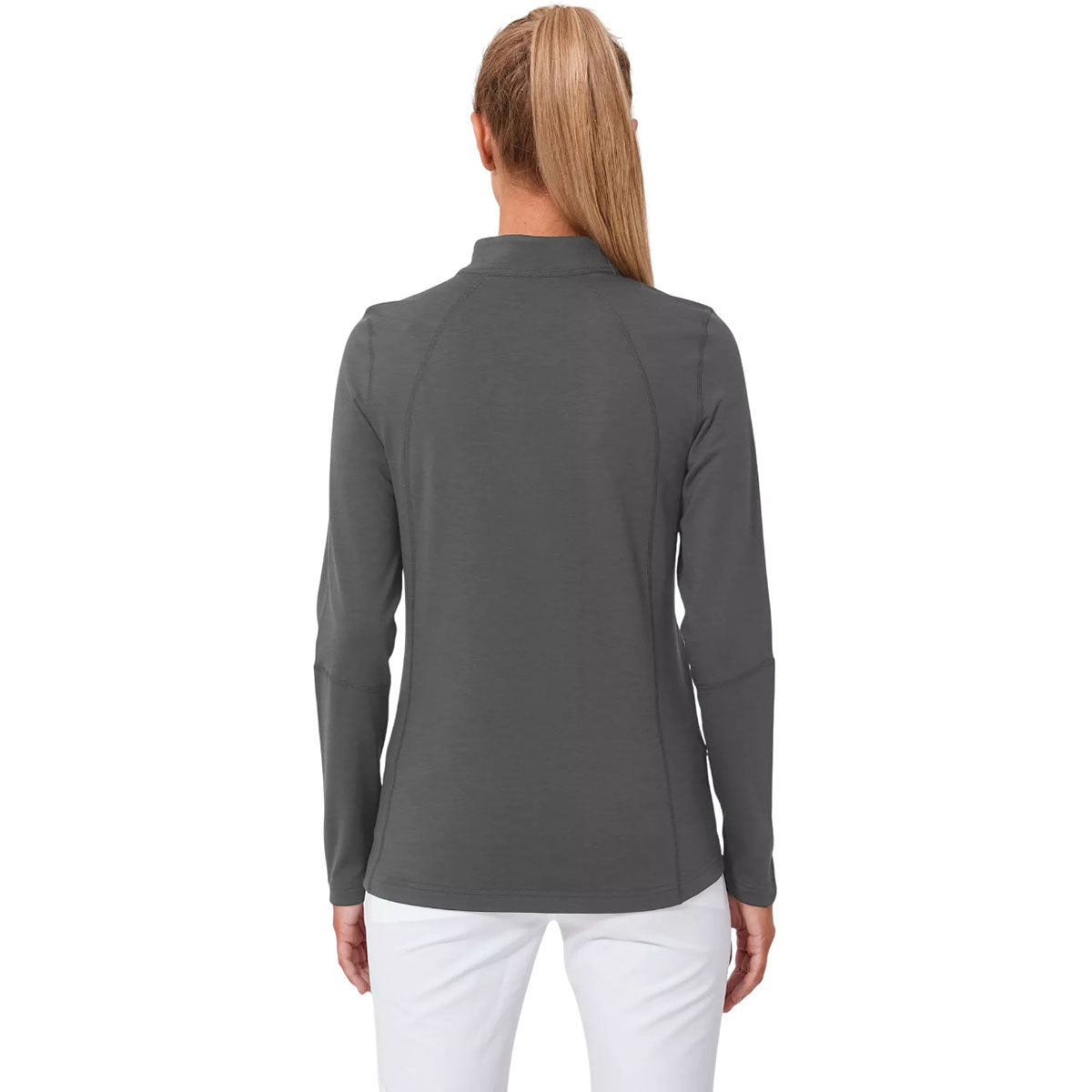 Levelwear Women's Heather Charcoal Mesa Full Zip