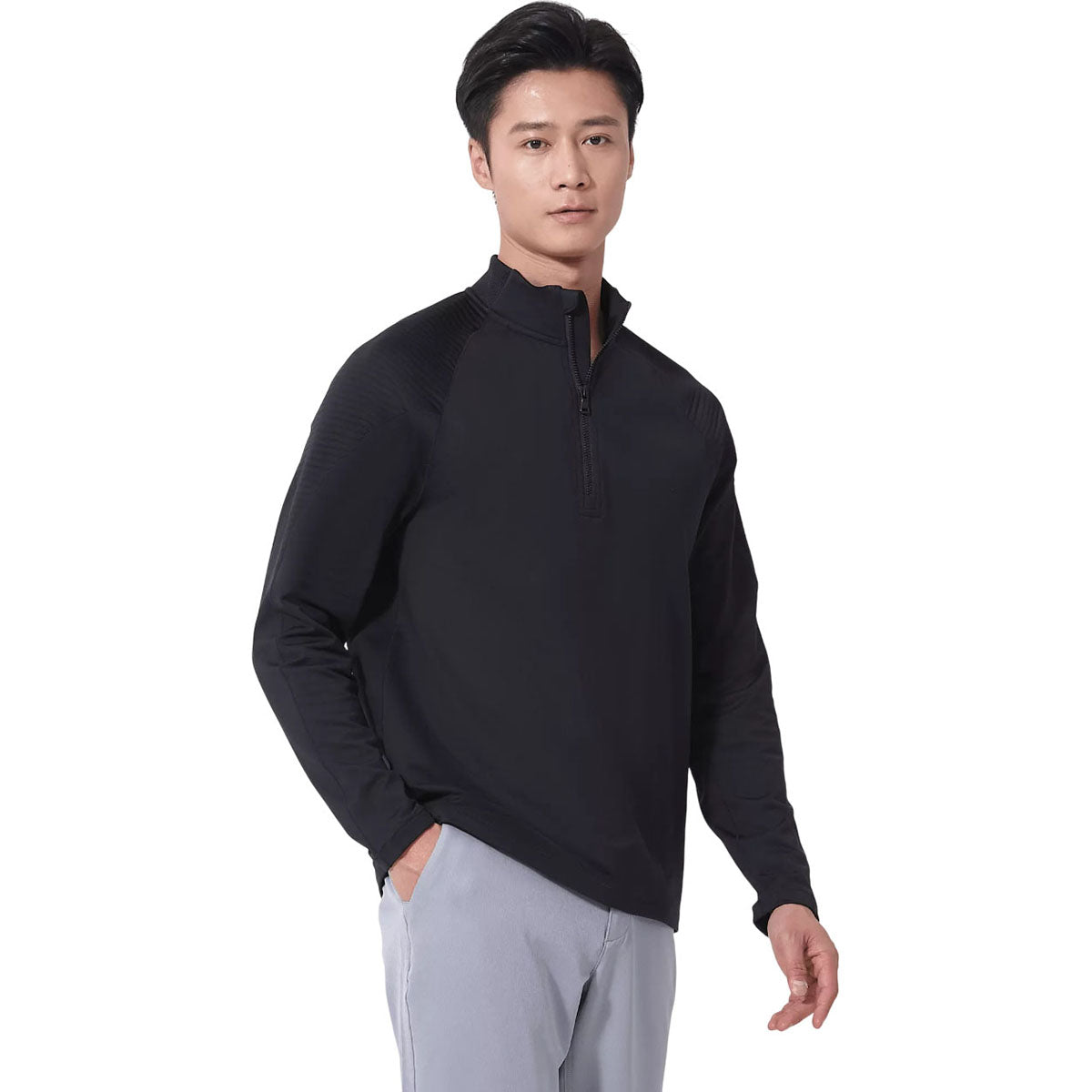 Levelwear Men's Black Power Pullover