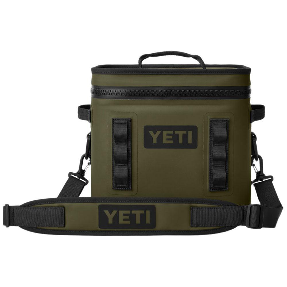 YETI Olive/Black Hopper Flip 12 Cooler