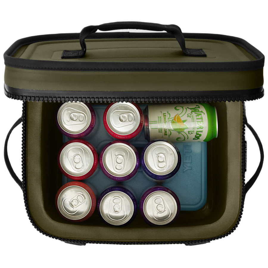 YETI Olive/Black Hopper Flip 12 Cooler