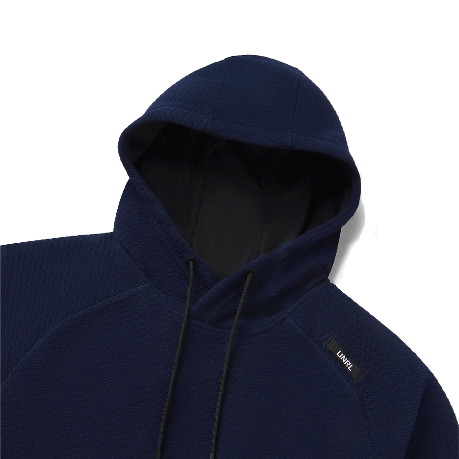 UNRL Men's Midnight Navy Elevation Hoodie