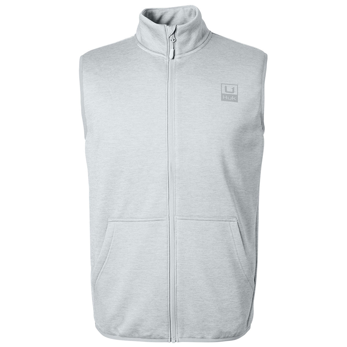 HUK Men's Harbormist Heather Cold Front Vest