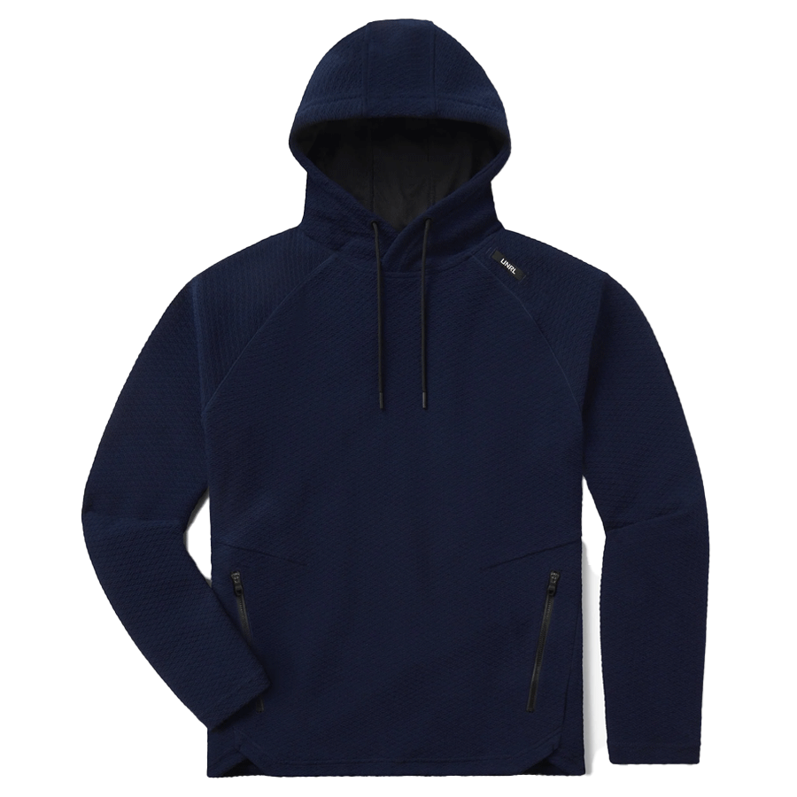 UNRL Men's Midnight Navy Elevation Hoodie