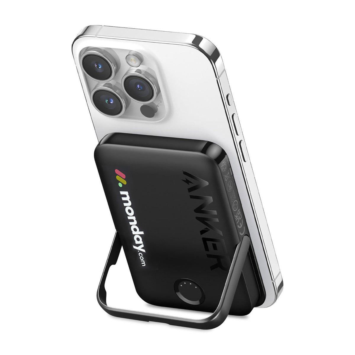 Anker Black MagGo 5K Power Bank with Stand