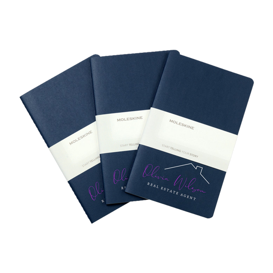Moleskine Sapphire Large Cahier 3-Pack