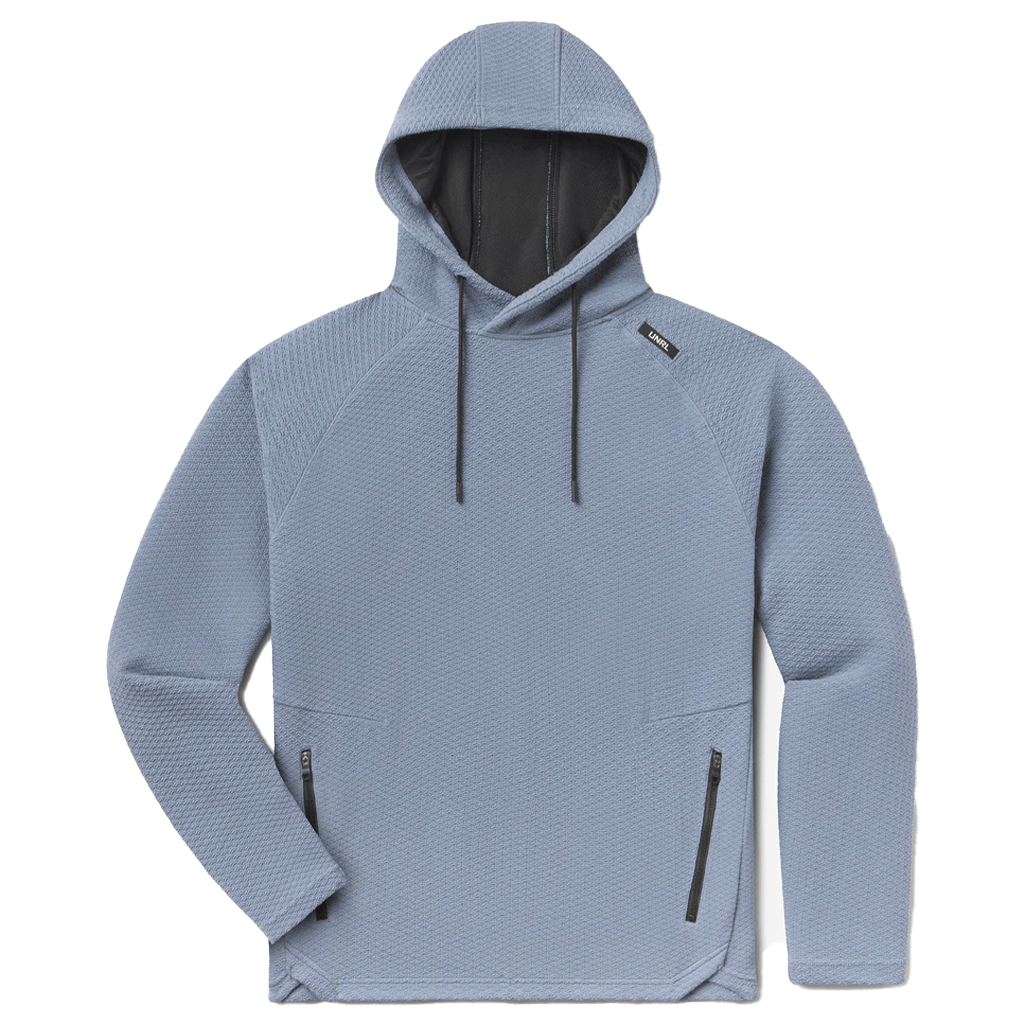 UNRL Men's Storm Blue Elevation Hoodie