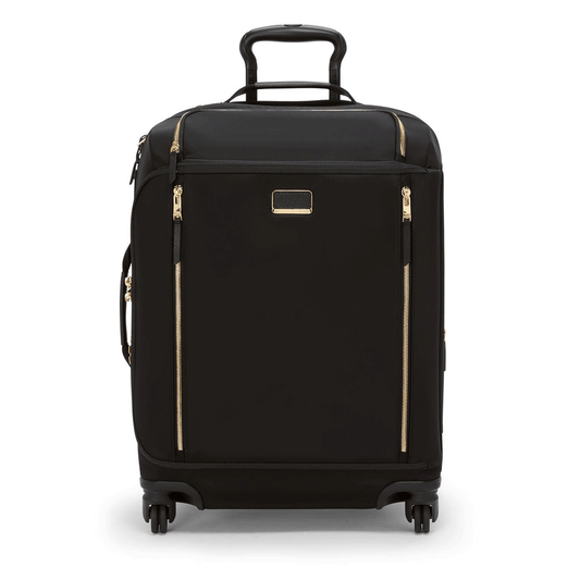 TUMI Black/Gold Voyageur Leger Continental Expandable Carry-On